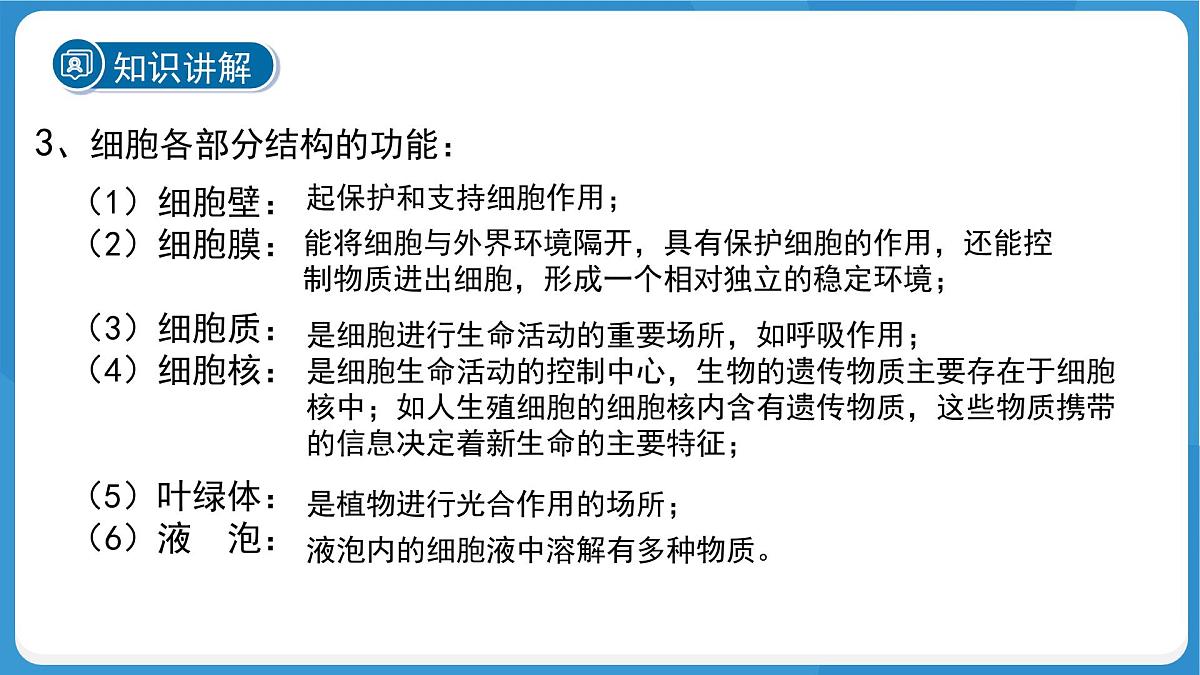 (新课标)初中科学浙教版七年级上册2.1 生物体的基本单位 第4课时课件第8页