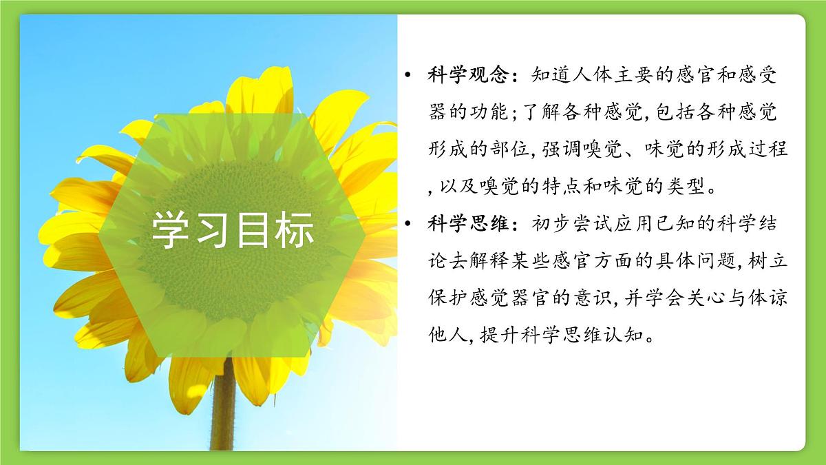 1.1 感觉世界 (培优教学课件)科学浙教版2024八年级上册第3页