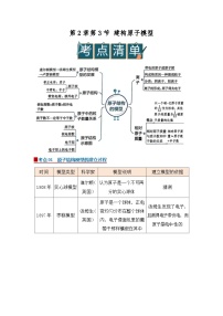初中科学浙教版（2024）七年级下册（2024）建构原子摸型优质导学案