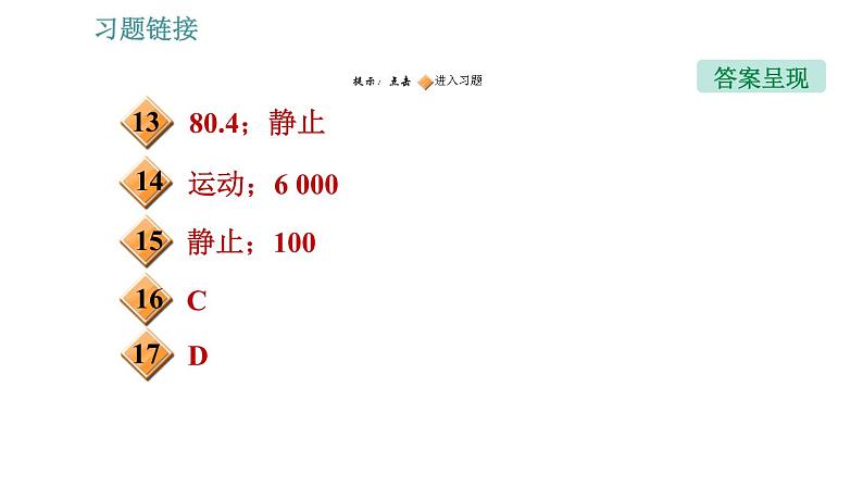 教科版八年级上册物理 期末提分练案 习题课件03