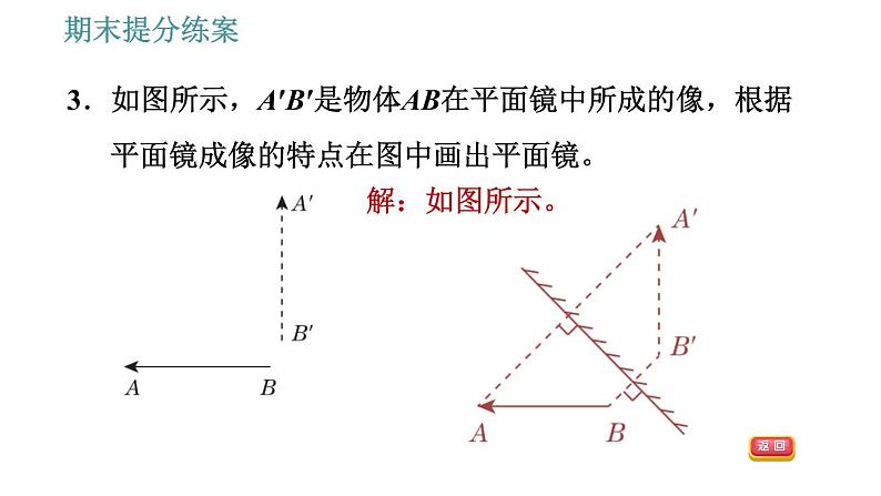教科版八年级上册物理 期末提分练案 习题课件05
