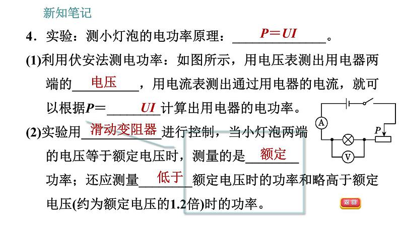 沪粤版九年级上册物理习题课件 第15章 15.3 怎样使用电器正常工作第8页