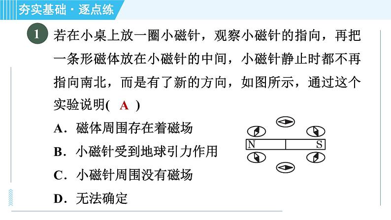 沪科版九年级全一册物理课件 第十七章 17.1.2磁 场04