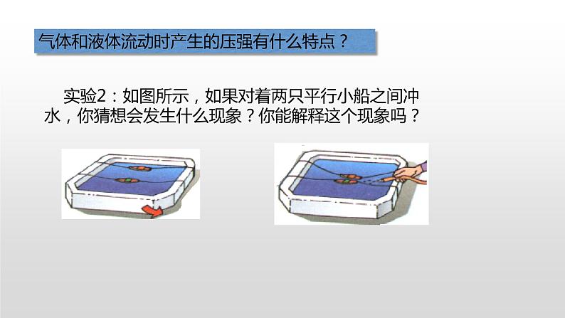 8.4 流体压强与流速的关系—沪科版八年级全一册物理课件07