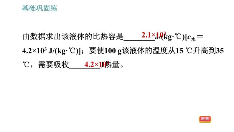 沪粤版九年级上册物理习题课件 第12章 12.3.2   热量的计算08