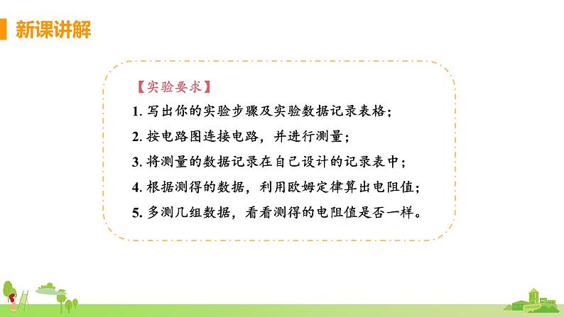 教科物理九年级上册 5.2《测量电阻》PPT课件+素材06