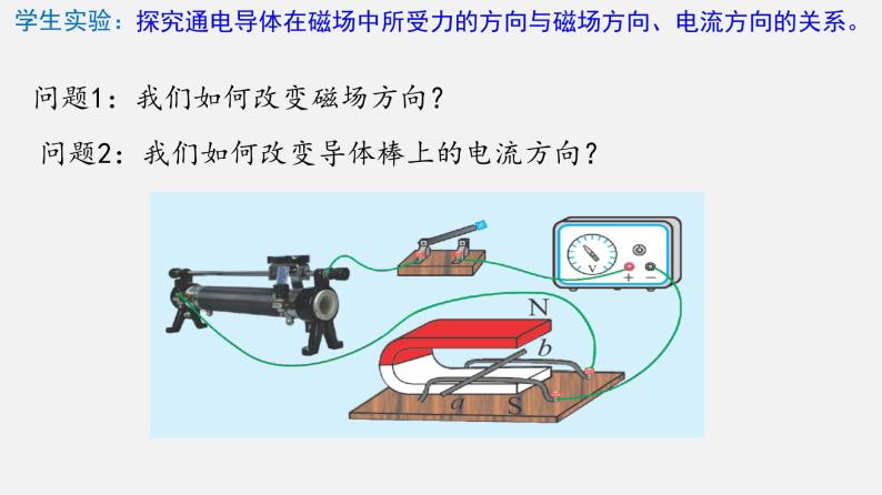 14.5磁场对通电导线的作用力—2020-2021学年北师大版九年级物理全册课件05