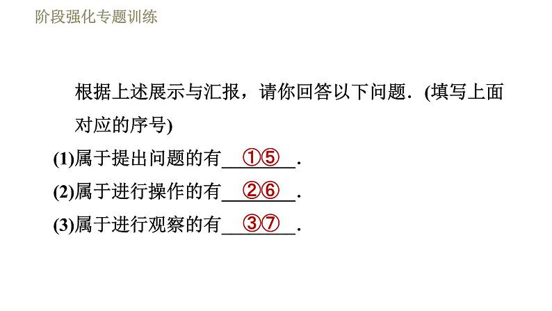 苏科版九年级下册物理课件 第16章 16.2阶段强化专题训练 专训3 探究电流周围的磁场第5页