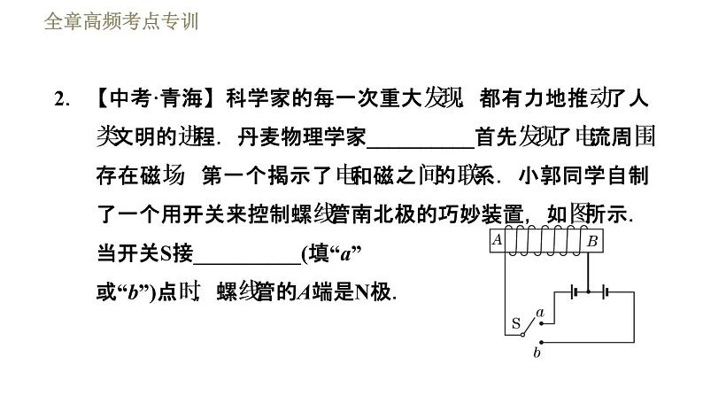 苏科版九年级下册物理课件 第16章 全章高频考点专训 专训1 比较法解题第5页