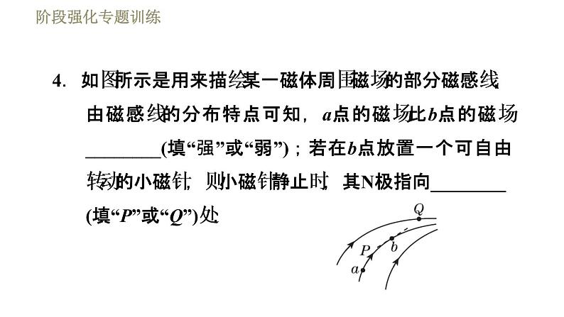 苏科版九年级下册物理课件 第16章 16.1阶段强化专题训练 专训2 磁感线和地磁场第8页