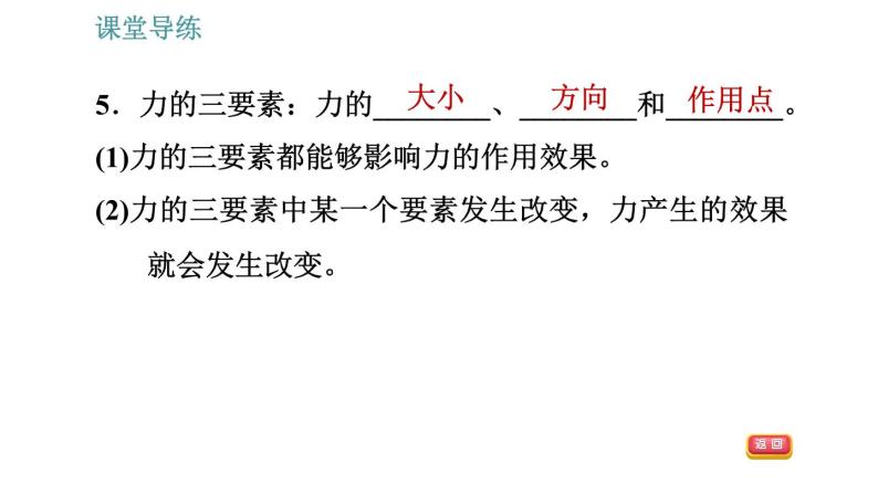 人教版八年级下册物理课件 第7章 7.1.1   力08