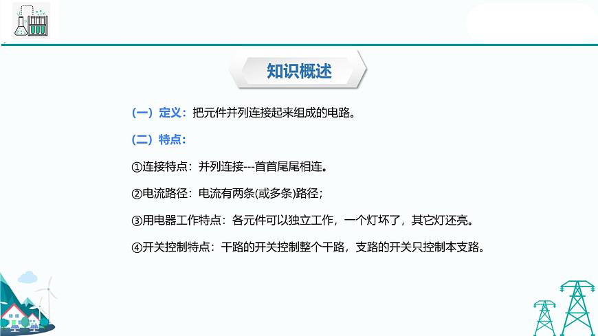 滬教版九年級上冊物理第七章第四節(jié)《并聯(lián)電路》(37張PPT)第5頁