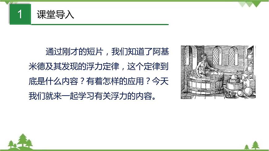 上教版 九年級物理——第六章 壓力與壓強    第四節(jié) 阿基米德原理（1）（共51張ppt）第4頁