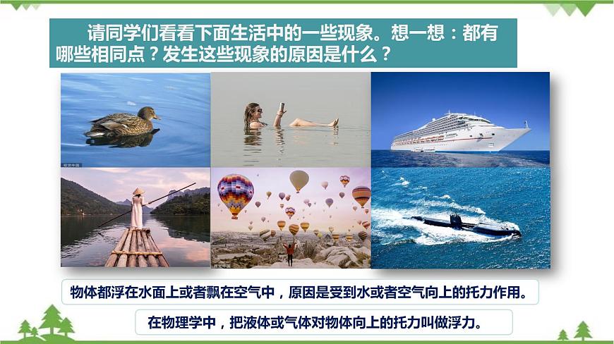 上教版 九年級物理——第六章 壓力與壓強    第四節(jié) 阿基米德原理（1）（共51張ppt）第5頁