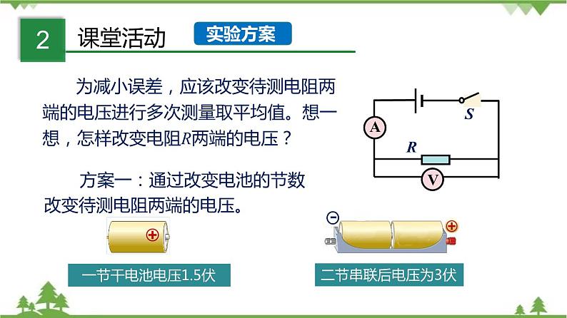 第七章 专题一 伏安法测电阻-九年级物理上册 同步教学课件(沪教版)05