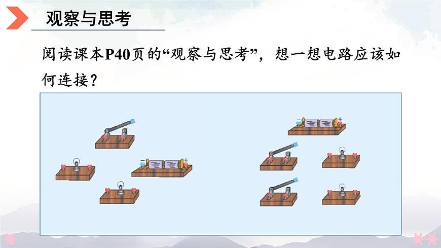 第二節(jié) 學(xué)生實(shí)驗(yàn)：組裝電路 課件第3頁