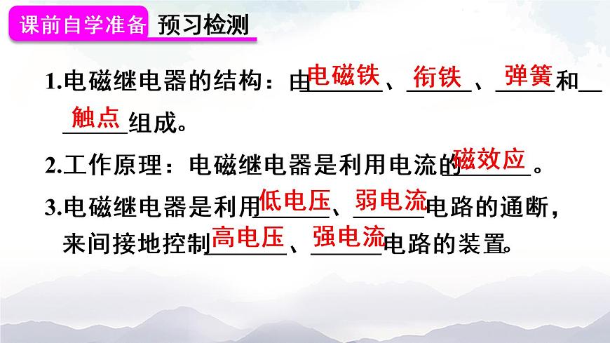 第2課時(shí) 電磁繼電器 課件第3頁