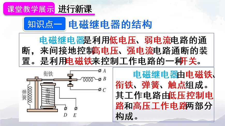 第2課時(shí) 電磁繼電器 課件第6頁
