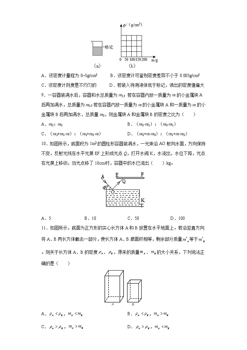 6.2密度拓展练习第3页