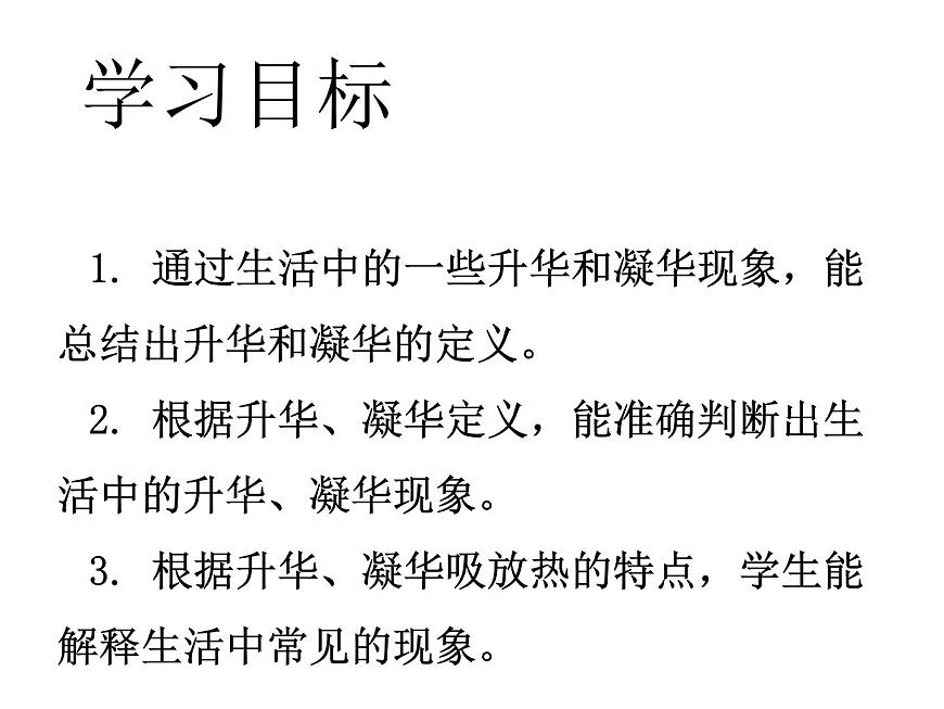 滬科版九年級物理全一冊教學(xué)課件：12.4 升華和凝華 （共30張PPT）第2頁