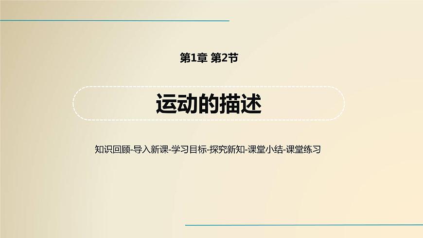 人教版八上物理1.2運動的描述課件PPT第3頁