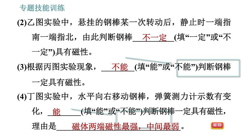 沪粤版九年级下册物理习题课件 第16章 专训5 电磁探究04