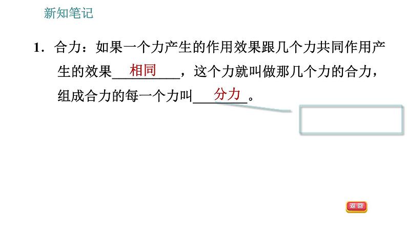 沪科版八年级下册物理课件 第7章 7.2 力的合成0第5页