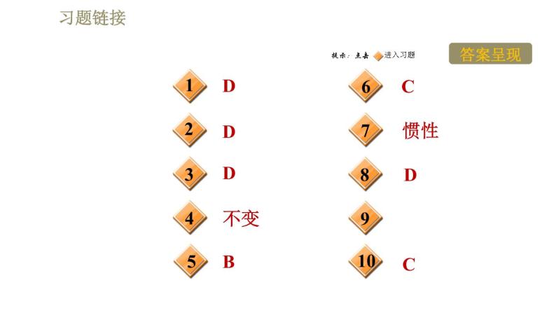 鲁科版八年级下册物理课件 第6章 6.6.2惯　性02