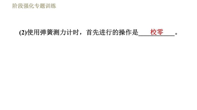 鲁科版八年级下册物理课件 第9章 阶段强化专题训练（五）  专训1  探究简单机械的特点04