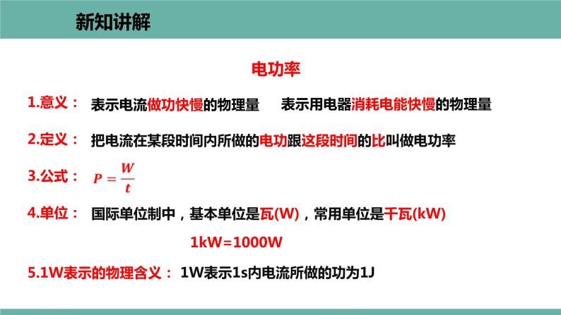 15.2 认识电功率 课件 2021-2022学年 粤沪版 物理九年级上册05