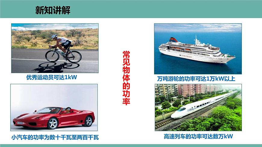 11.2 怎樣比較做功的快慢 課件 2021-2022學(xué) 粵滬版 物理九年級上冊第7頁