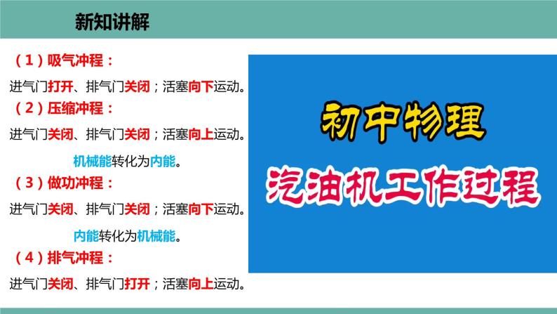 12.4 热机与社会发展 课件 2021-2022学年粤沪版物理九年级上册08