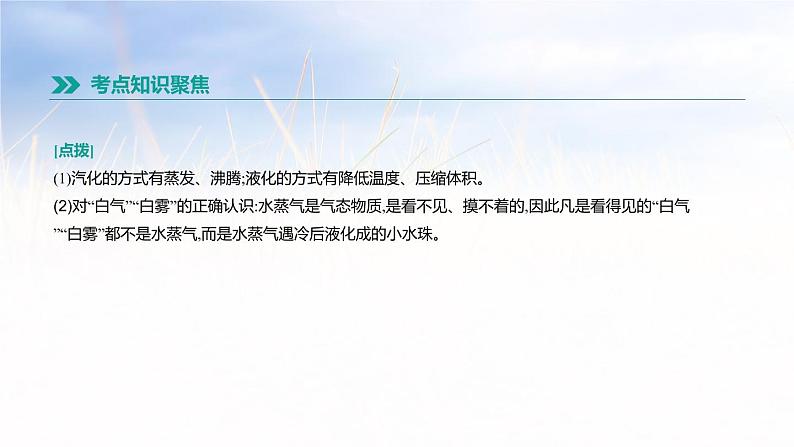 中考物理一轮复习第02课时 物态变化第5页
