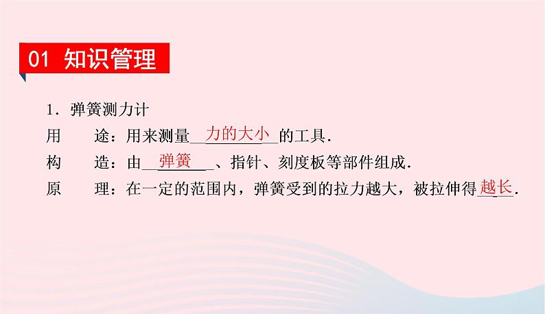 2020春八年级物理下册6.2怎样测量和表示力课件新版粤教沪版02