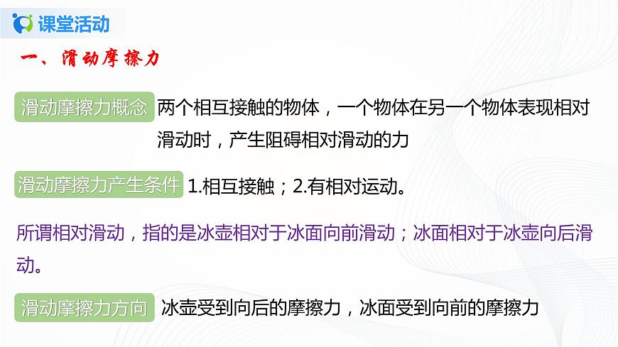 專題7.6  學生實驗-摩擦力大小與什么有關(guān)（課件）-2021-2022學年八年級第二學期物理精品課堂設計（北師大版）第6頁