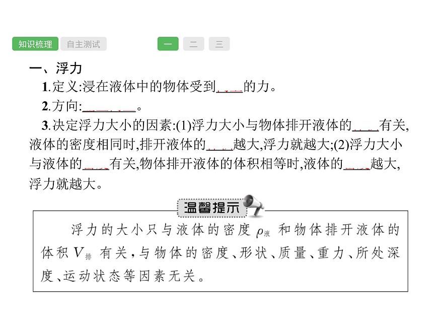 第10課時(shí)　浮力  物理課件PPT第2頁