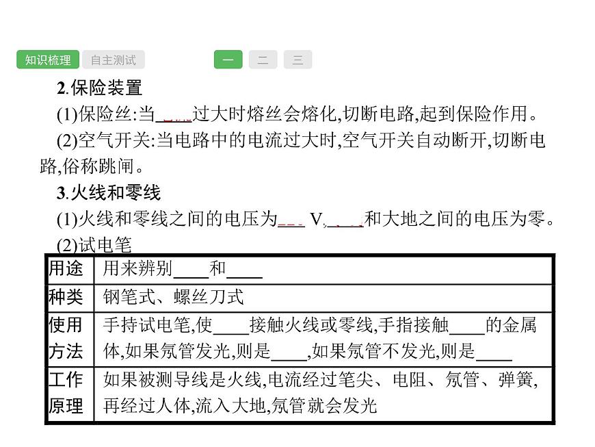 第19課時　生活用電  物理課件PPT第3頁