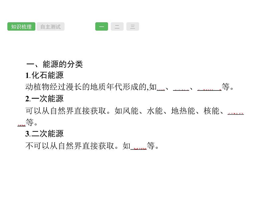 第22課時　能源與可持續(xù)發(fā)展  物理課件PPT第2頁