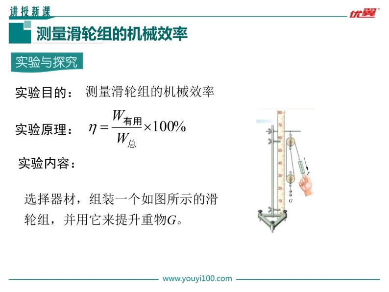 沪粤版初三物理上册第十一单元11.3 如何提高机械效率课件PPT04