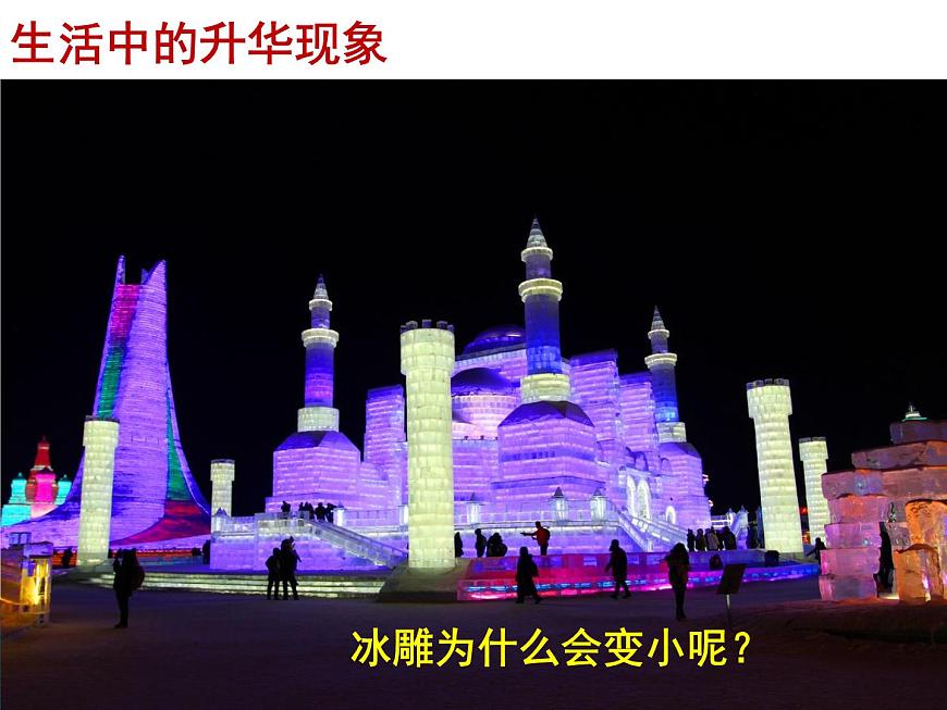八年級(jí)物理上冊(cè)教學(xué)課件-3.4 升華和凝華5-人教版第4頁