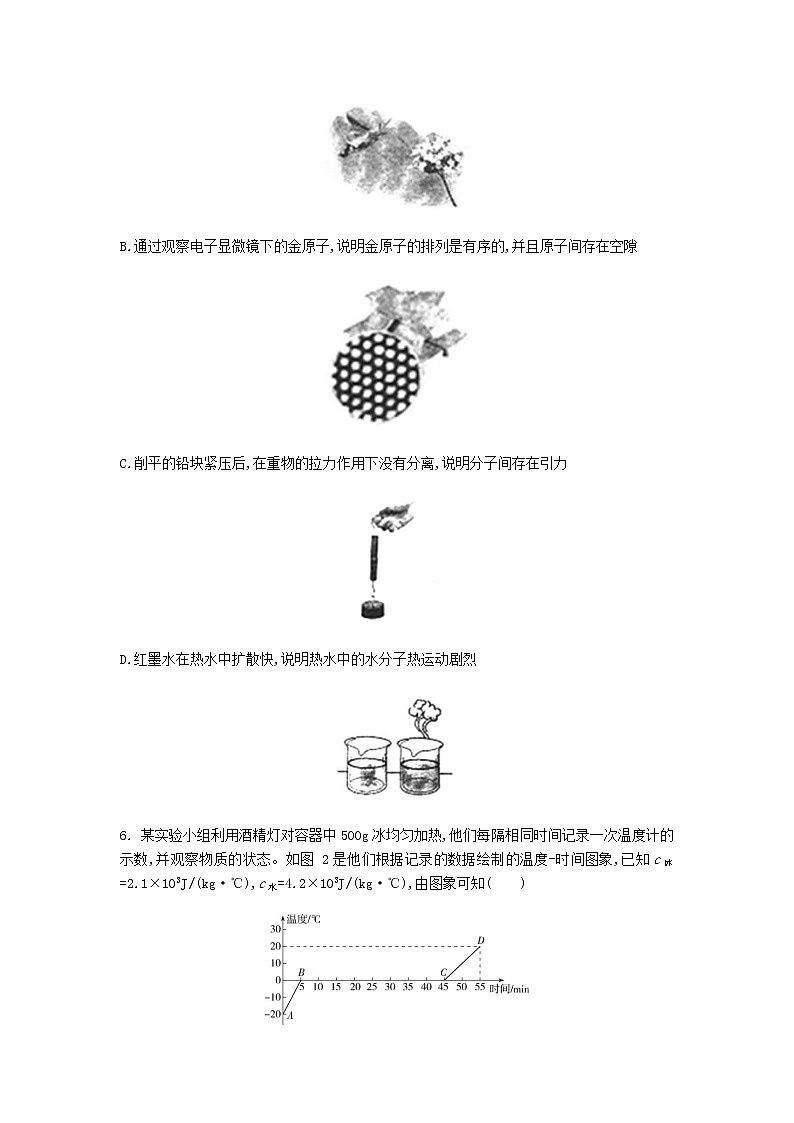 第十三章《内能》单元复习试卷 2021-2022学年人教版九年级物理全一册02