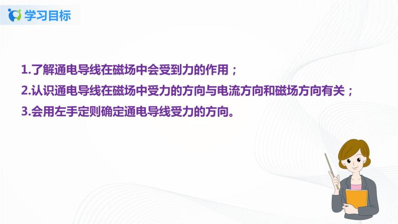 14.5 磁场对通电导线的作用力-2021年九年级九年级全册 课件+练习（北师大版）04