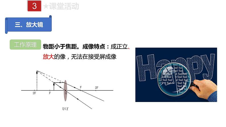 人教版八年级上册物理--课时5.2 生活中的透镜课件PPT08