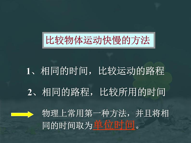 2.3快与慢 课件(27)沪科版八年级物理全一册06
