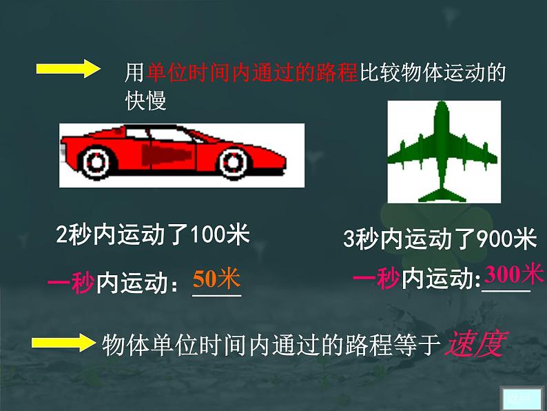 2.3快与慢 课件(27)沪科版八年级物理全一册07