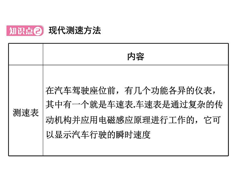 3.4 平均速度的测量(12)物理八年级上册-北师大版课件PPT第8页