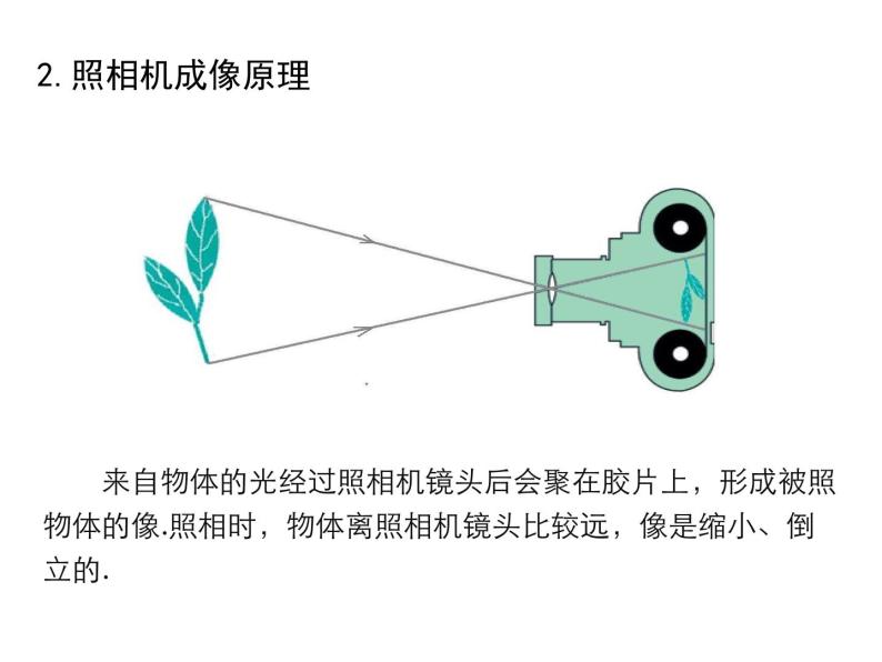 2021-2022学年度人教版八年级物理上册课件 第五章 第2节  生活中的透镜04