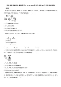 2019-2020学年九年级上学期贵州省黔西南兴仁市黔龙学校10月月考物理试题（原卷+解析卷）