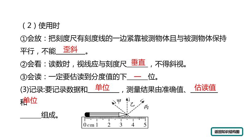 第一章 机械运动小结与复习 人教版初中物理八年级上册课件PPT第4页