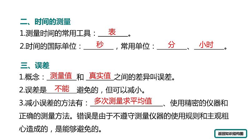 第一章 机械运动小结与复习 人教版初中物理八年级上册课件PPT第5页